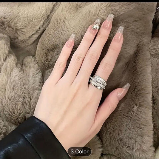 Elegant gold ring with sparkling diamonds for timeless special occasions
